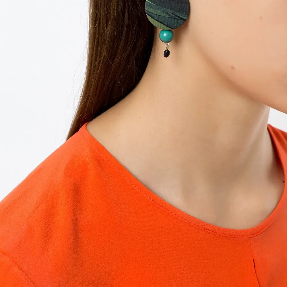 Комплект из трех пар серег