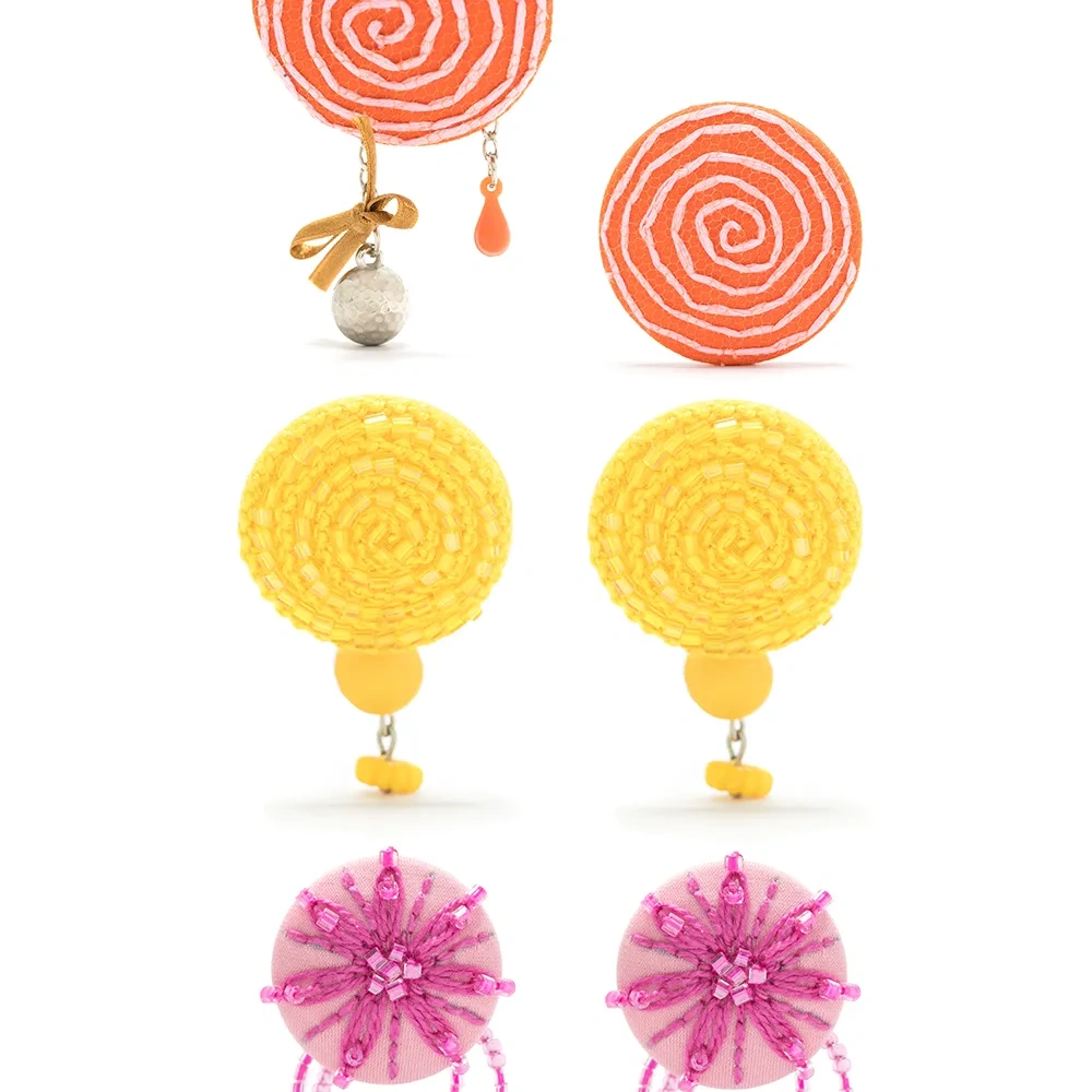 Комплект из трех пар серег