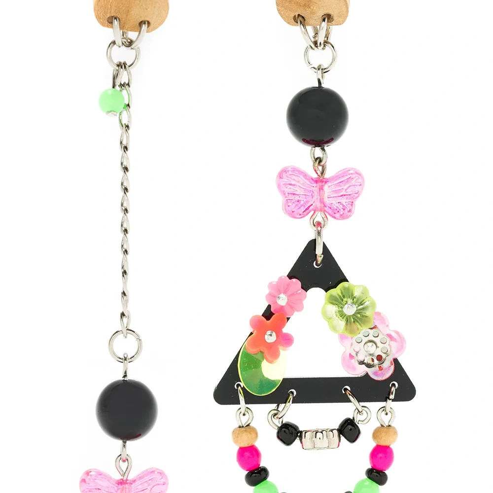 Серьги с бусинами