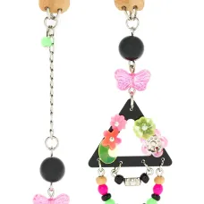 Серьги с бусинами