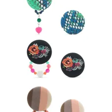 Комплект из трех пар серег