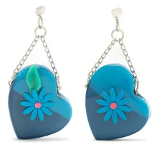 Серьги Coração