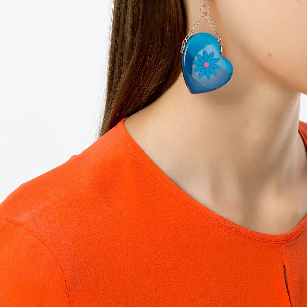 Серьги Coração