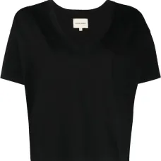 Футболка с V-образным вырезом