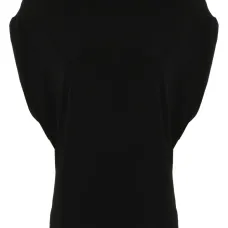 Топ без рукавов с широким вырезом