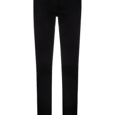 узкие джинсы с металлическим декором узкие джинсы с металлическим декором