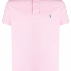 Рубашка поло с короткими рукавами и логотипом