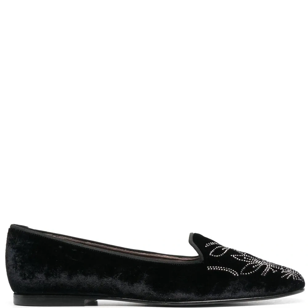 балетки с кристаллами