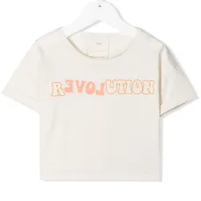 укороченная футболка R(evol)ution