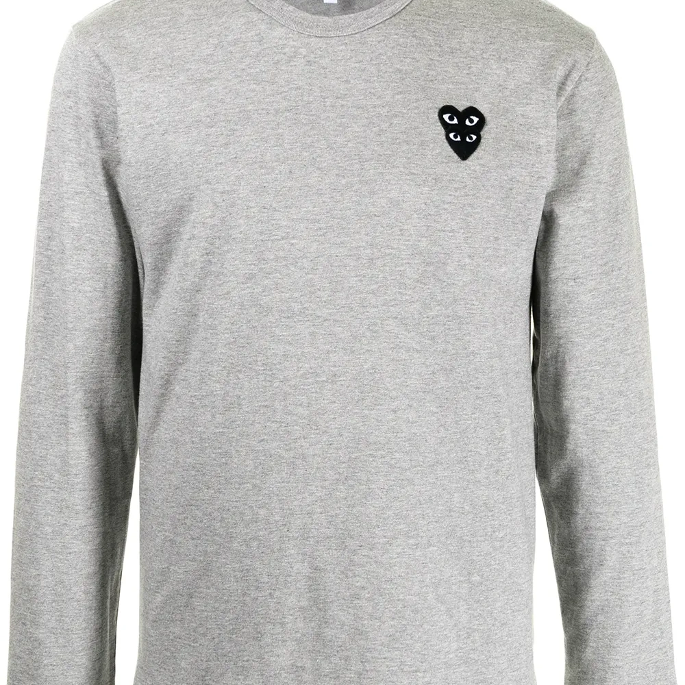 Джемпер с нашивкой-логотипом