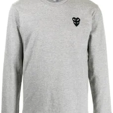 Джемпер с нашивкой-логотипом