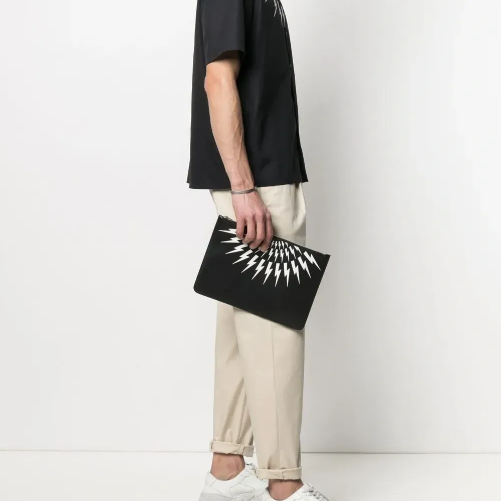 Клатч с принтом Thunderbolt