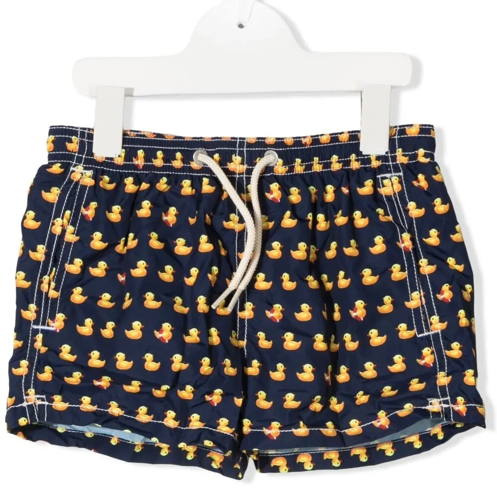 Плавки-шорты с принтом