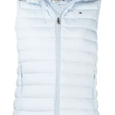 Дутый жилет на молнии