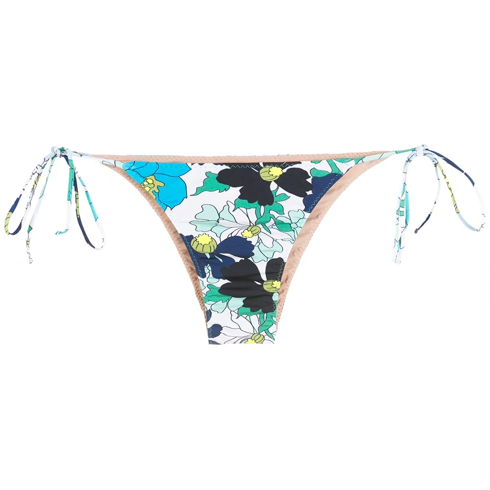 Плавки бикини с цветочным принтом