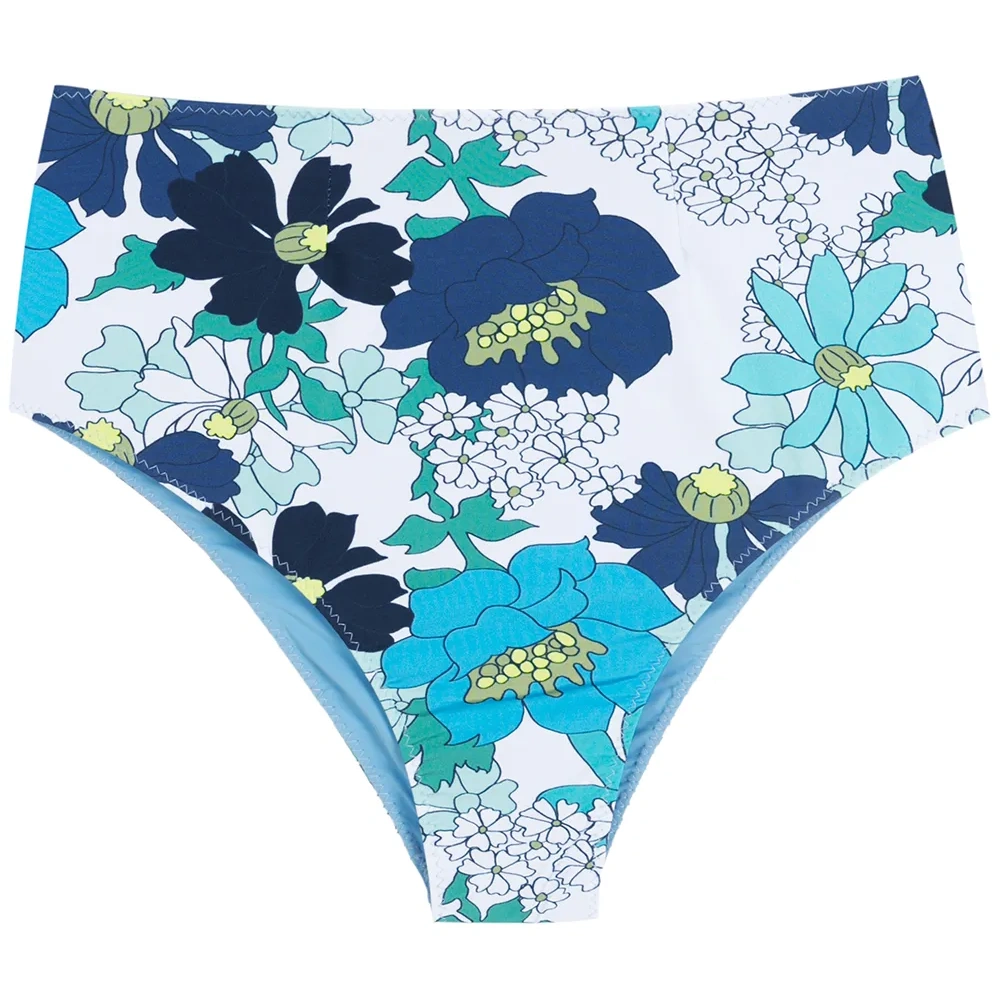 Плавки бикини с цветочным принтом