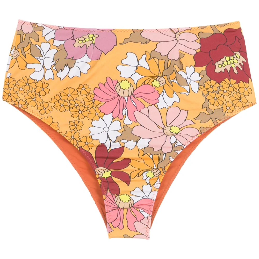 Плавки бикини с цветочным принтом