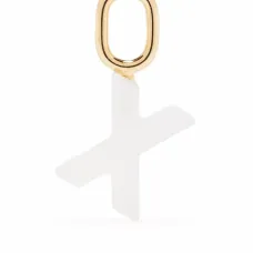 подвеска Lucid Letter X из позолоченного серебра