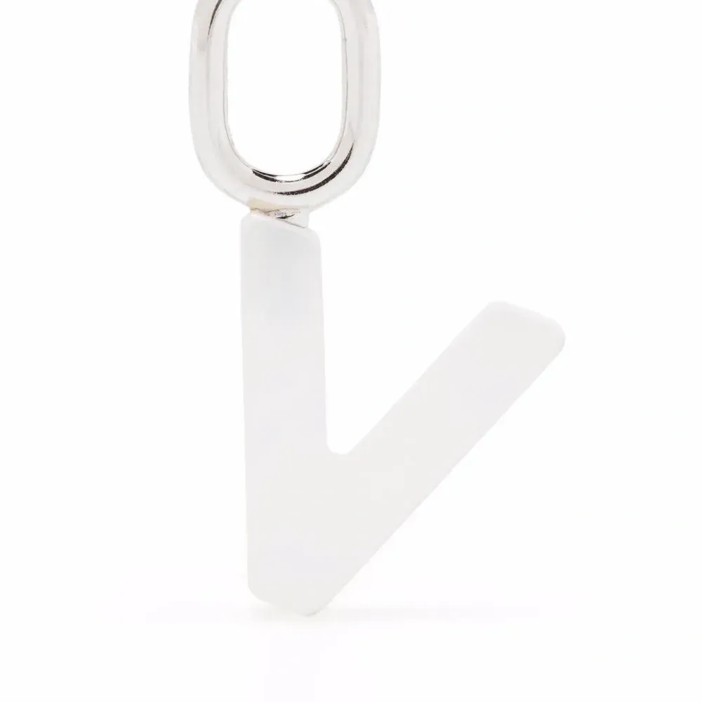 подвеска Lucid Letter V из позолоченного серебра