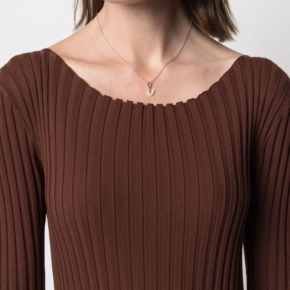 подвеска Lucid Letter U из позолоченного серебра