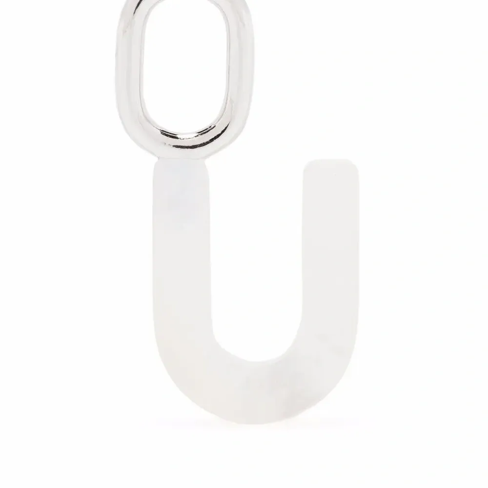 подвеска Lucid Letter U из позолоченного серебра