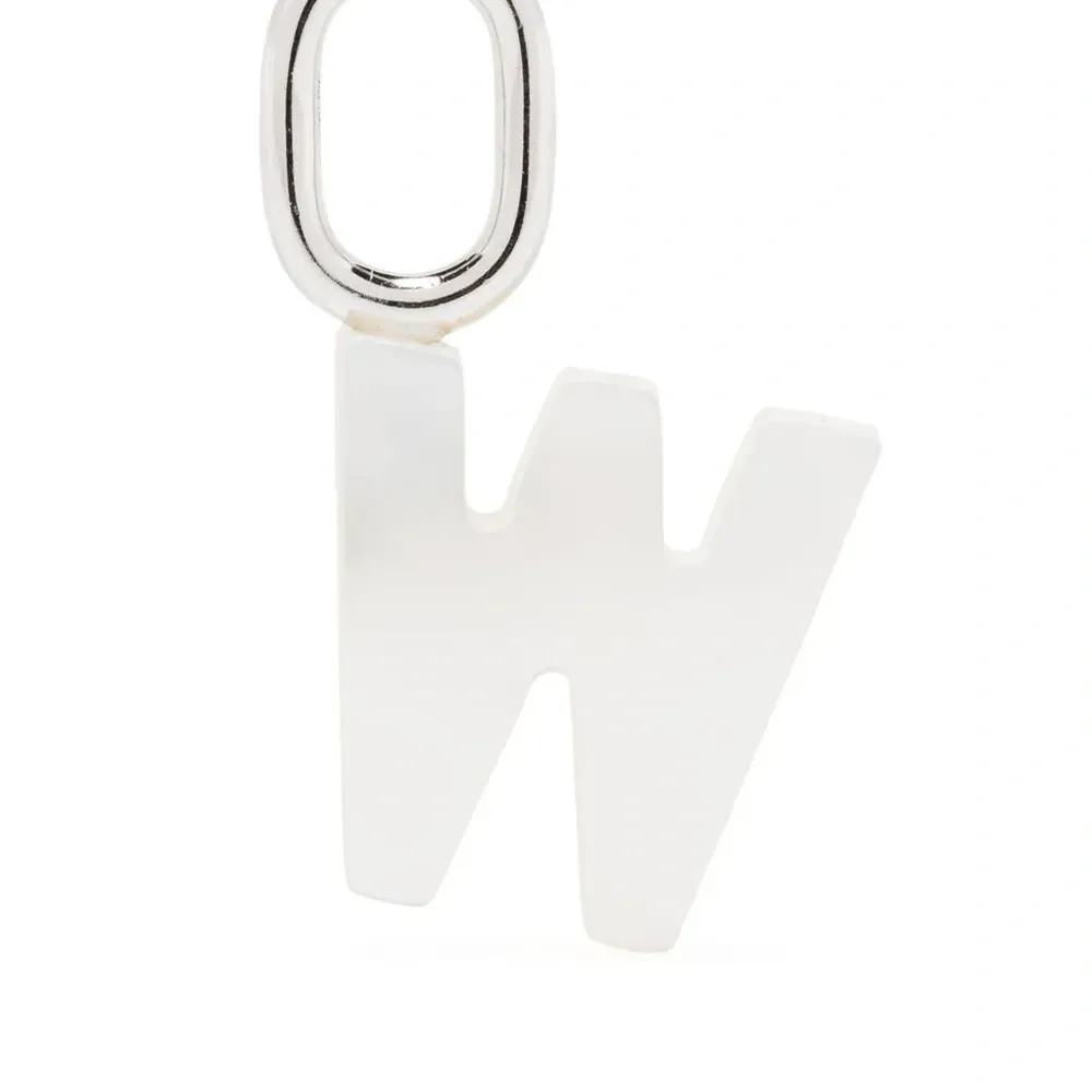 подвеска Lucid Letter W из позолоченного серебра