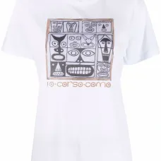 Футболка с принтом Faces