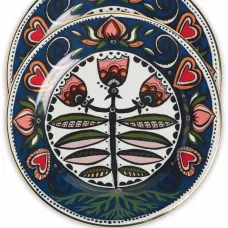 набор десертных тарелок Seed Of Life