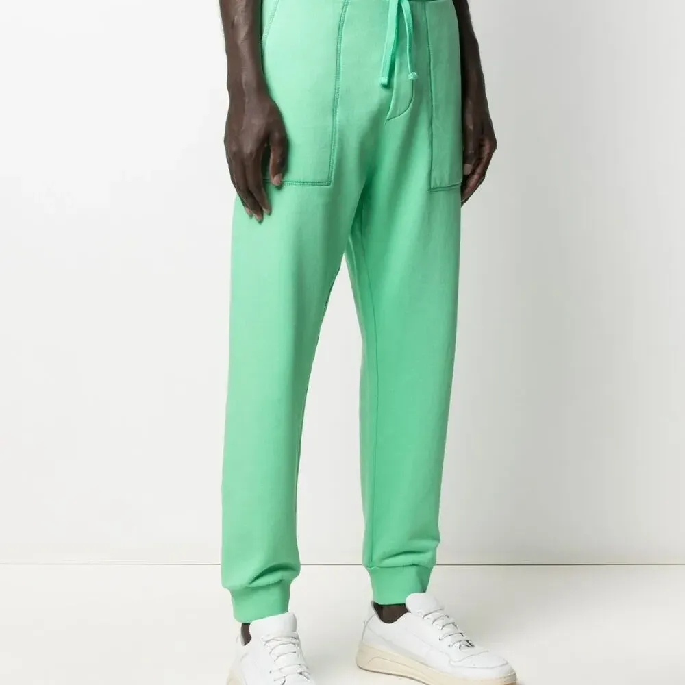 зауженные брюки с завышенной талией