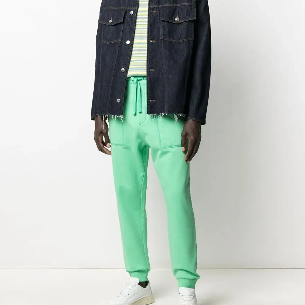 зауженные брюки с завышенной талией