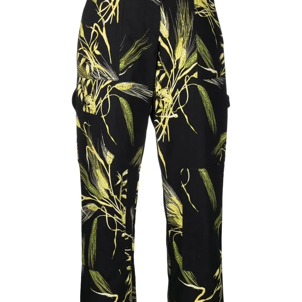 брюки с принтом