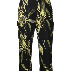 брюки с принтом