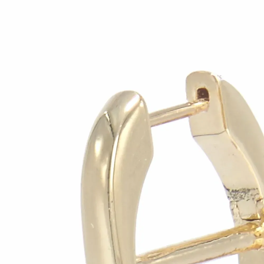 Цепочные серьги-кольца