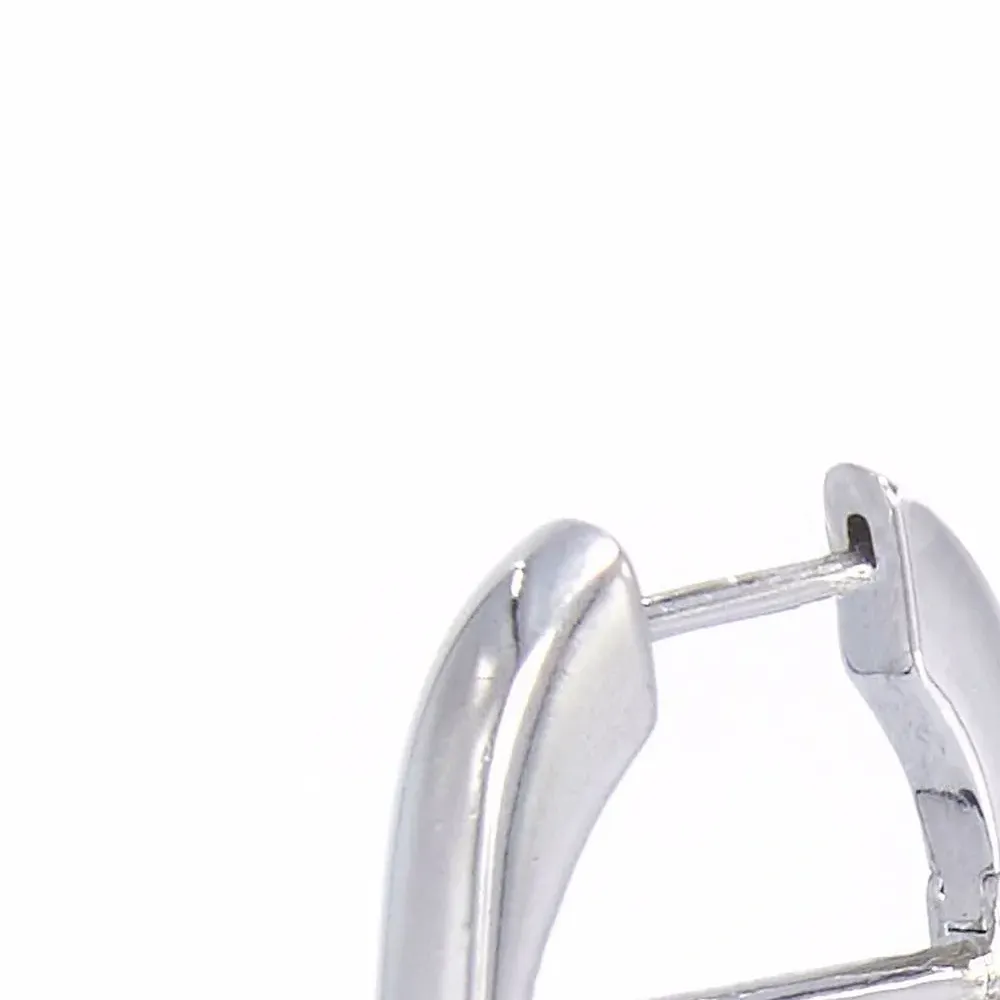 Цепочные серьги-кольца