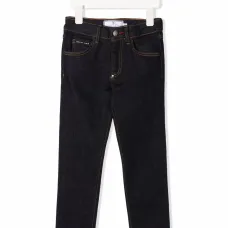 прямые джинсы средней посадки