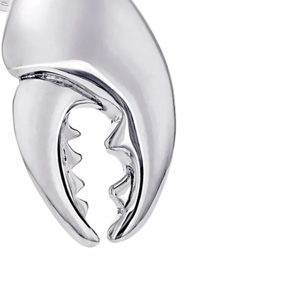 Серебряная серьга-гвоздик