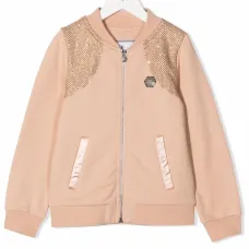 бомбер Iconic Plein со стразами