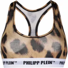 Бюстгальтер с леопардовым принтом