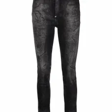 Джеггинсы с завышенной талией