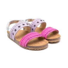 сандалии с пряжкой