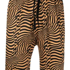 шорты Psycho с абстрактным принтом