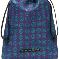 Косметичка с геометричным принтом