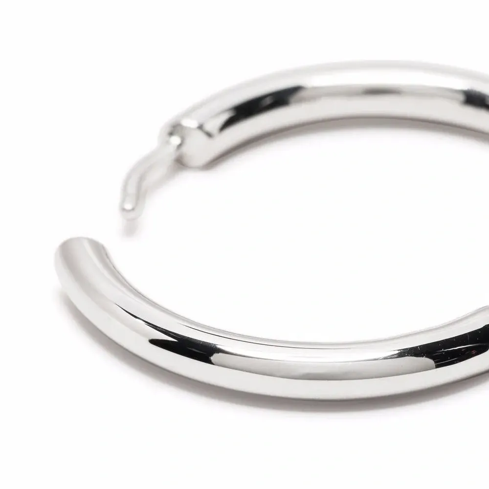 Массивные серьги-кольца