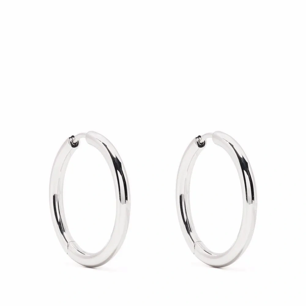 Массивные серьги-кольца