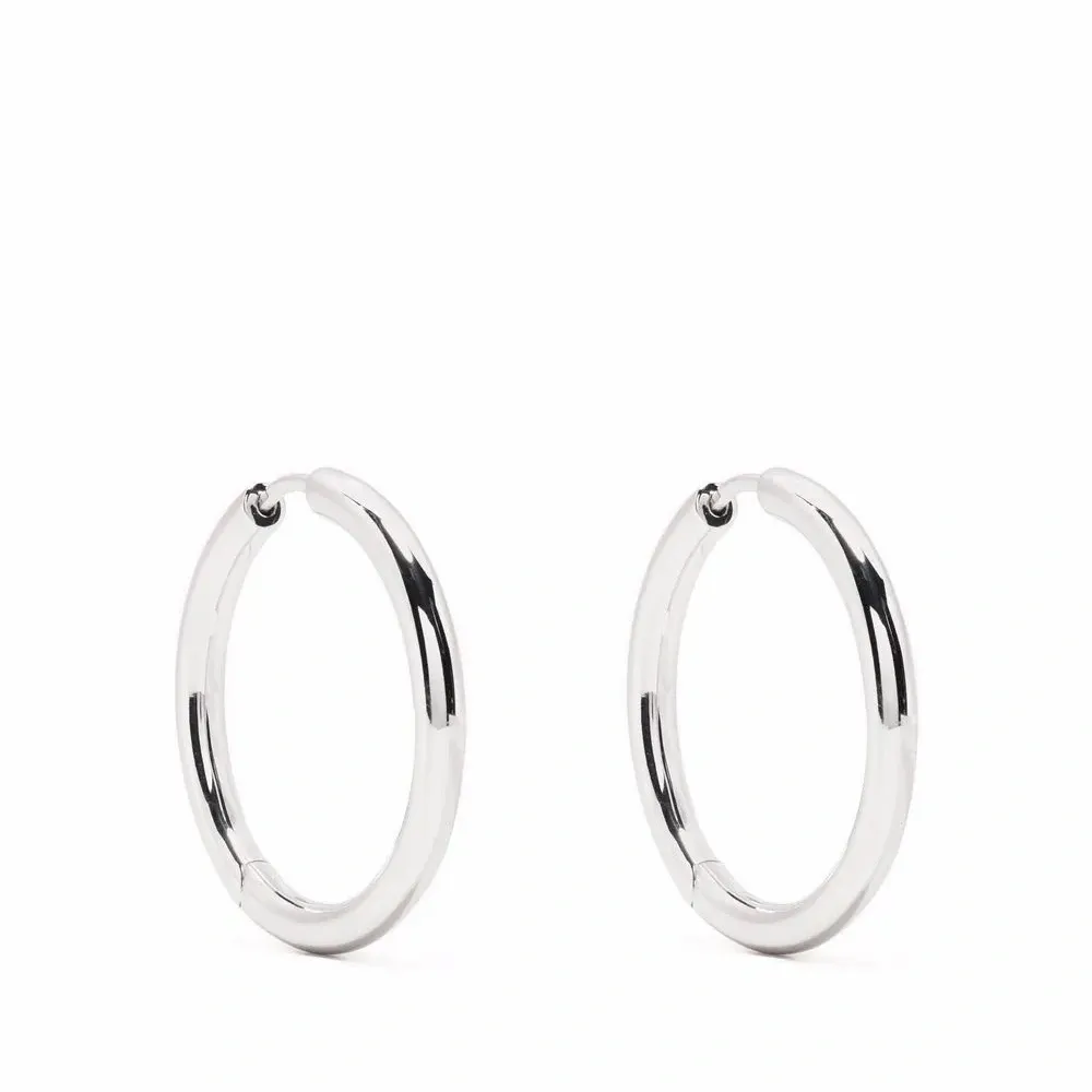 Массивные серьги-кольца