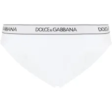 Трусы-брифы с логотипом и завышенной талией Трусы-брифы с логотипом и завышенной талией