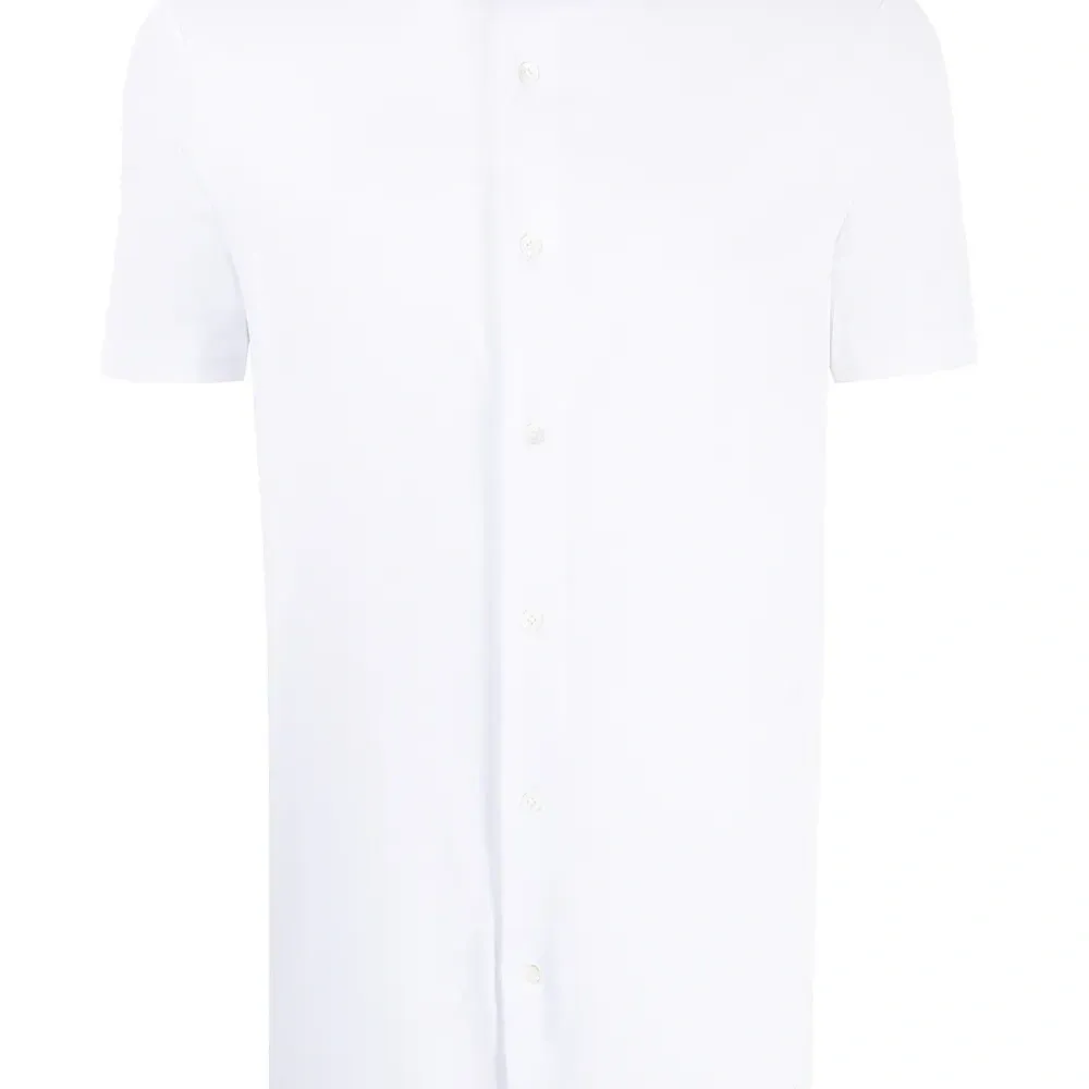 Поплиновая рубашка с короткими рукавами