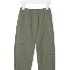 Спортивные брюки с вышивкой бисером