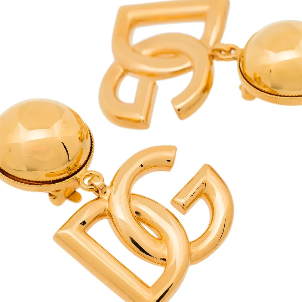 Серьги-клипсы DG Logo