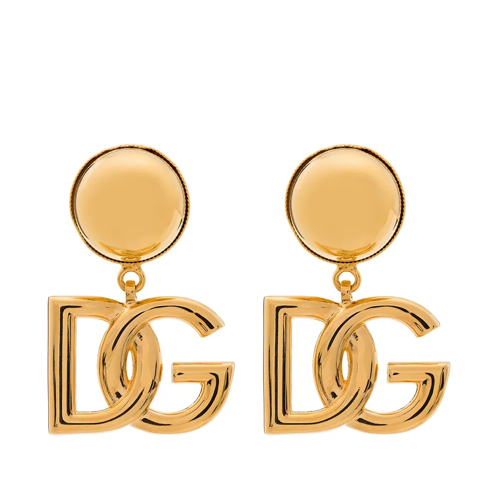 Серьги-клипсы DG Logo